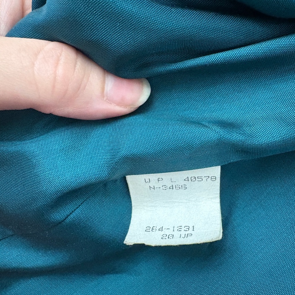 Vintage 60’s American Ladies Union Made Teal Peacoat - Picture 11 of 13